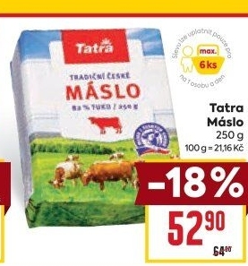 Máslo Tatra