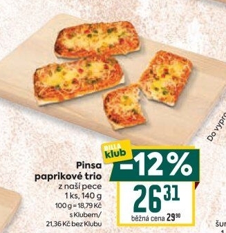 Pečivo pinsa