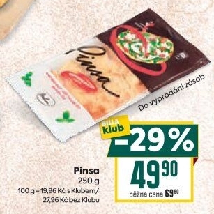 Pečivo pinsa La Hoda