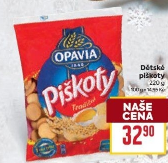 Piškoty Opavia