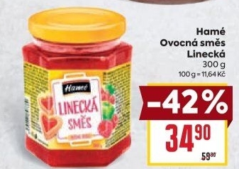 Směs ovocná linecká Hamé