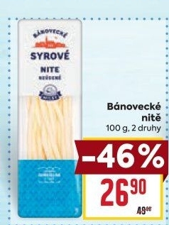 Sýrové nitě Bánovecké Milsy