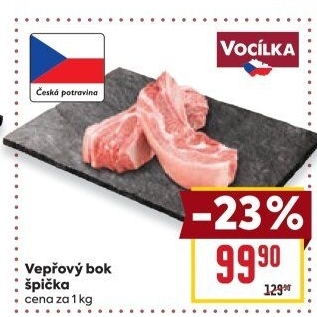 Vepřový bok špička Vocílka