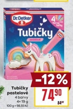 Zdobicí tubičky Dr. Oetker
