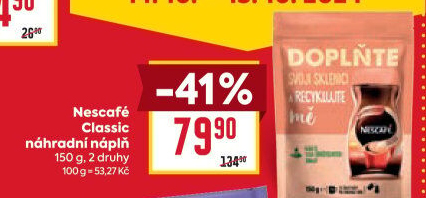 Instantní káva Nescafé Classic