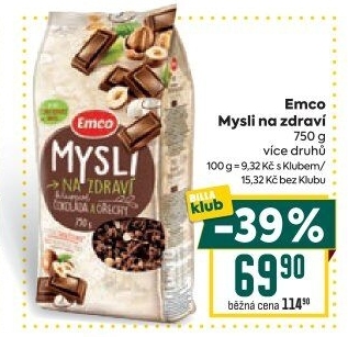 Müsli Mysli na zdraví Emco
