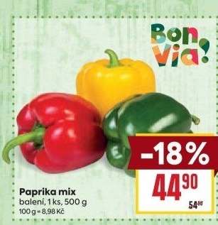 Paprika mix Billa Bonvia