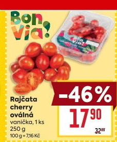 Rajčata cherry Billa Bonvia
