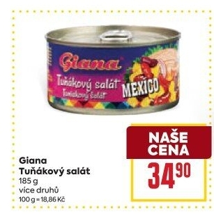 Salát s tuňákem Giana