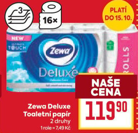 Toaletní papír 3vrstvý Deluxe Zewa