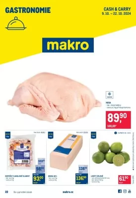 akční leták Makro 9.10.2024-22.10.2024
