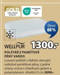 Pamětový polštář Wellpur