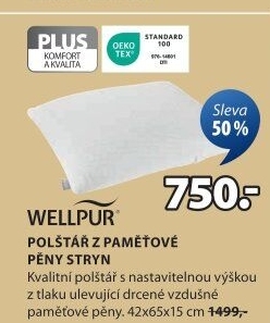 Polštář Wellpur