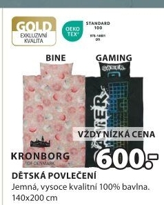 Povlečení bavlněné dětské Kronborg