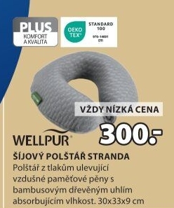 Šíjový polštář Wellpur