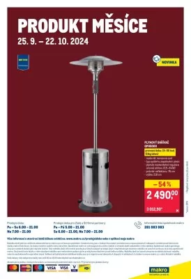 akční leták Makro 9.10.2024-22.10.2024