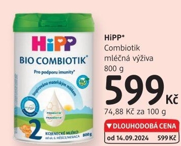 Kojenecká výživa Bio Combiotik HiPP