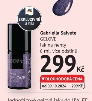 Lak na nehty Gelove Gabriella Salvete