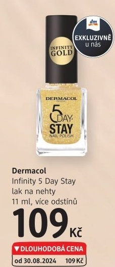 Lak na nehty Infinity 5 Day Stay Dermacol