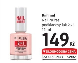 Lak na nehty Nail Nurse 2v1 Rimmel