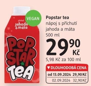 Ledový čaj Popstar