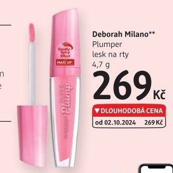 Lesk na rty Plumper Deborah Milano