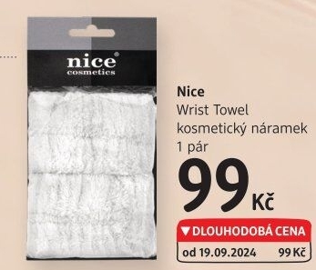 Odličovací náramek na zápěstí Wrist Towel Nice Cosmetics