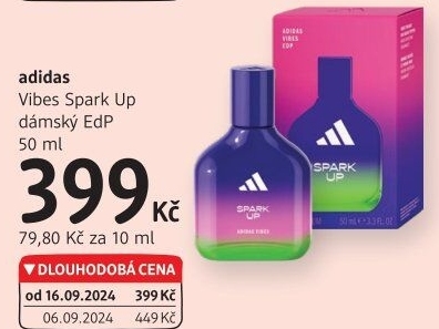 Parfémovaná voda dámská Vibes Spark Up Adidas
