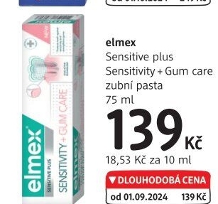 Pasta na zuby Sensitive Plus Sensitivity + Gum care Elmex