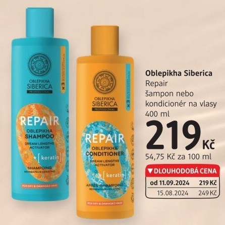 Šampon Natura Siberica