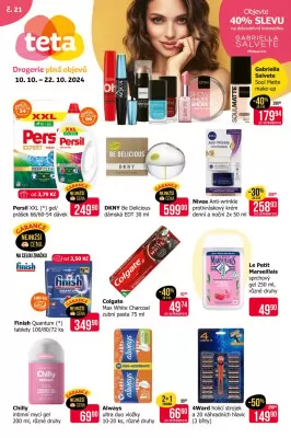 akční leták Teta drogerie 10.10.2024-22.10.2024
