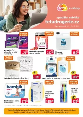 akční leták Teta drogerie 10.10.2024-22.10.2024