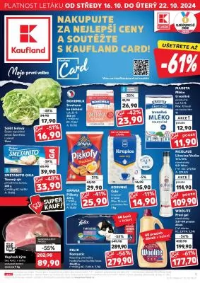 akční leták Kaufland 16.10.2024-22.10.2024