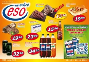 akční leták ESO MARKET 16.10.2024-27.10.2024