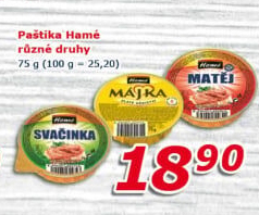 Paštiky Hamé