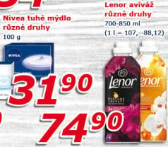 Tuhé mýdlo Nivea