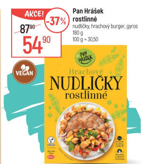 Hrachové nudličky Pan Hrášek Emco