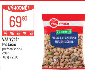 Pistácie pražené Váš Výběr