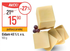 Sýr Eidam 45%