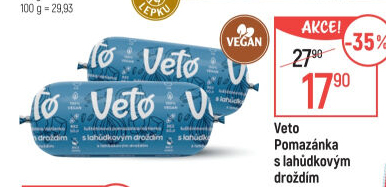Pomazánka s lahůdkovým droždím Veto