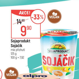 Sójový dezert ochucený Sojačik Soja Produkt