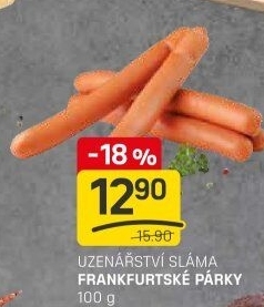 Párky frankfurtské Sláma