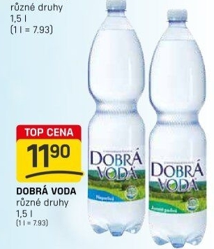 Přírodní voda Dobrá voda