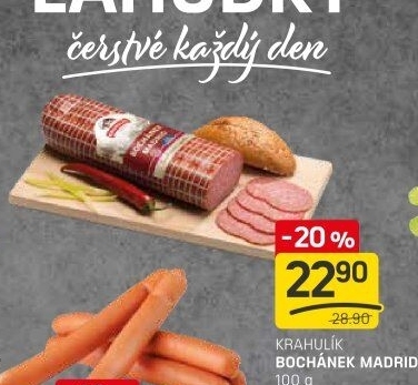Salám bochánek Madrid Krahulík