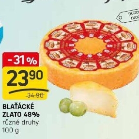 Sýr Blaťácké zlato Madeta