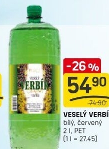 Víno Veselý Verbíř Vinacz