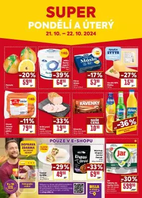 akční leták BILLA 16.10.2024-22.10.2024