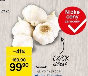 Česnek
