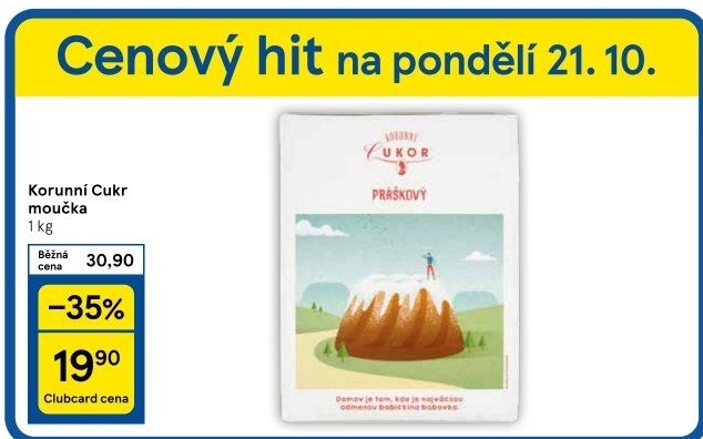 Cukr moučka Korunní