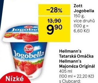 Jogurt Jogobella Zott